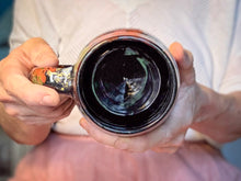 Load image into Gallery viewer, 06-A Rainbow Stellar Swirly Mug - TOP SHELF MISFIT, 26 oz.