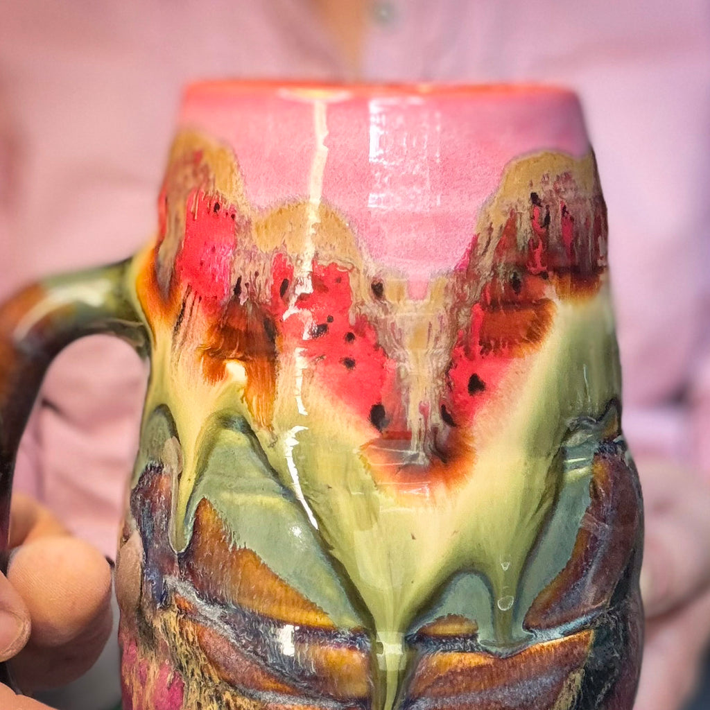 01-A New Earth Swirly Mug, 30 oz.