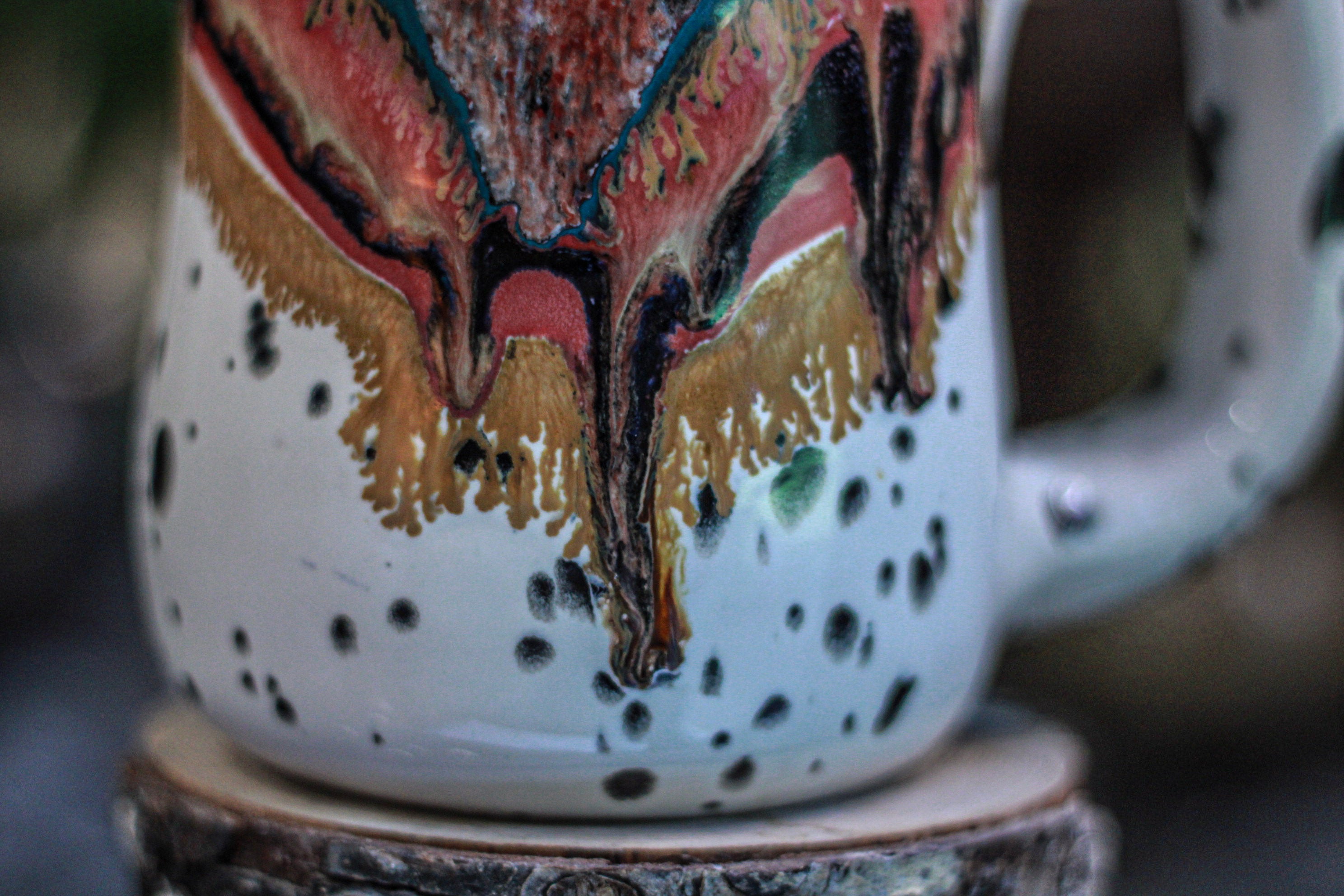 01-B Desert Rainbow Gourd Mug - MINOR MISFIT, 25 oz. - 10% off