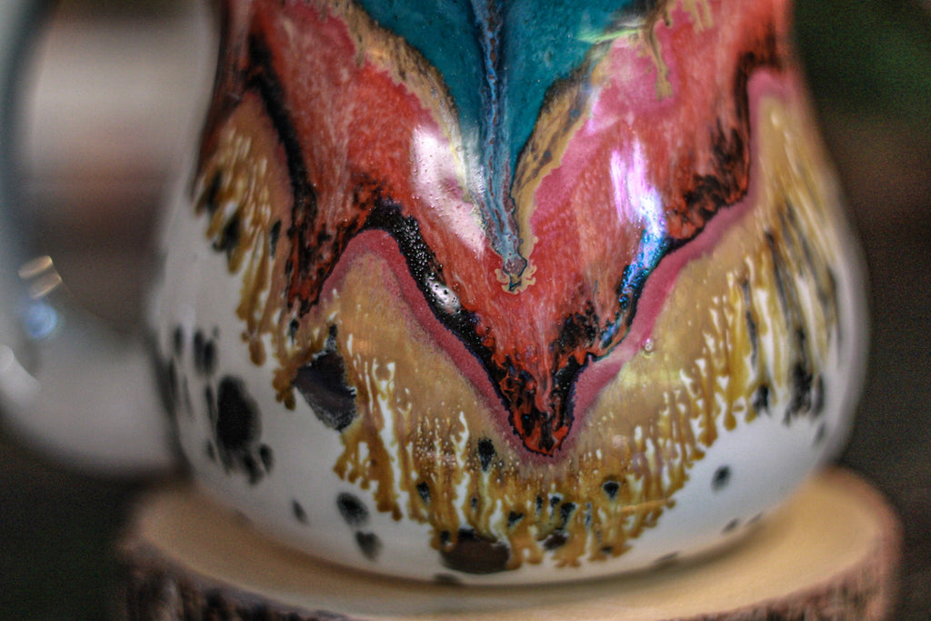 01-B Desert Rainbow Gourd Mug - TOP SHELF, 20 oz.