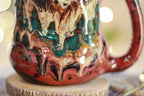 01-B Desert Oasis Barely Flared Textured Divot Mug - TOP SHELF, 25 oz.