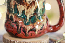 Load image into Gallery viewer, 01-B Desert Oasis Barely Flared Textured Divot Mug - TOP SHELF, 25 oz.