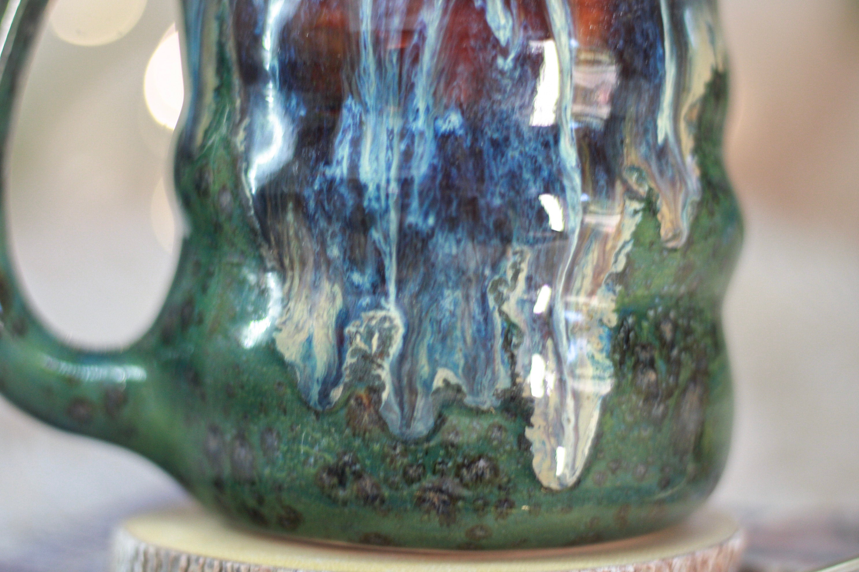 01-C New Wave Textured Mug - TOP SHELF, 27 oz