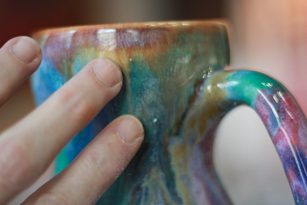 01-F Surprise Whimsy EXPERIMENT Mug, 18 oz.