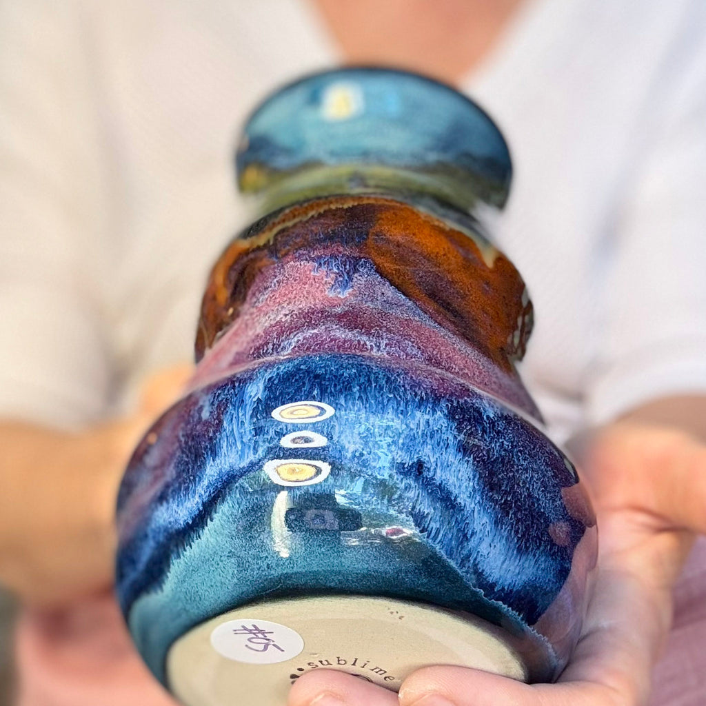 05-C Midnight Rainbow Cuddle Mug, TOP SHELF - 26 oz.