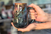 Load image into Gallery viewer, 11-D 'FLOW' EXPERIMENT Barely Flared Textured Mug, 20 oz.