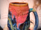 06-C Magenta Haze Textured Mug, 23 oz.
