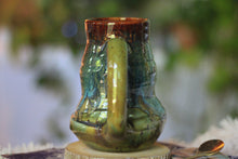 Load image into Gallery viewer, 05-E Emerald Falls Textured Divot Mug, 21 oz.
