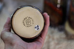 05-C Amber 'FLOW' Variation PROTOTYPE Textured Cups, 14 oz. (This listing is for one cup)