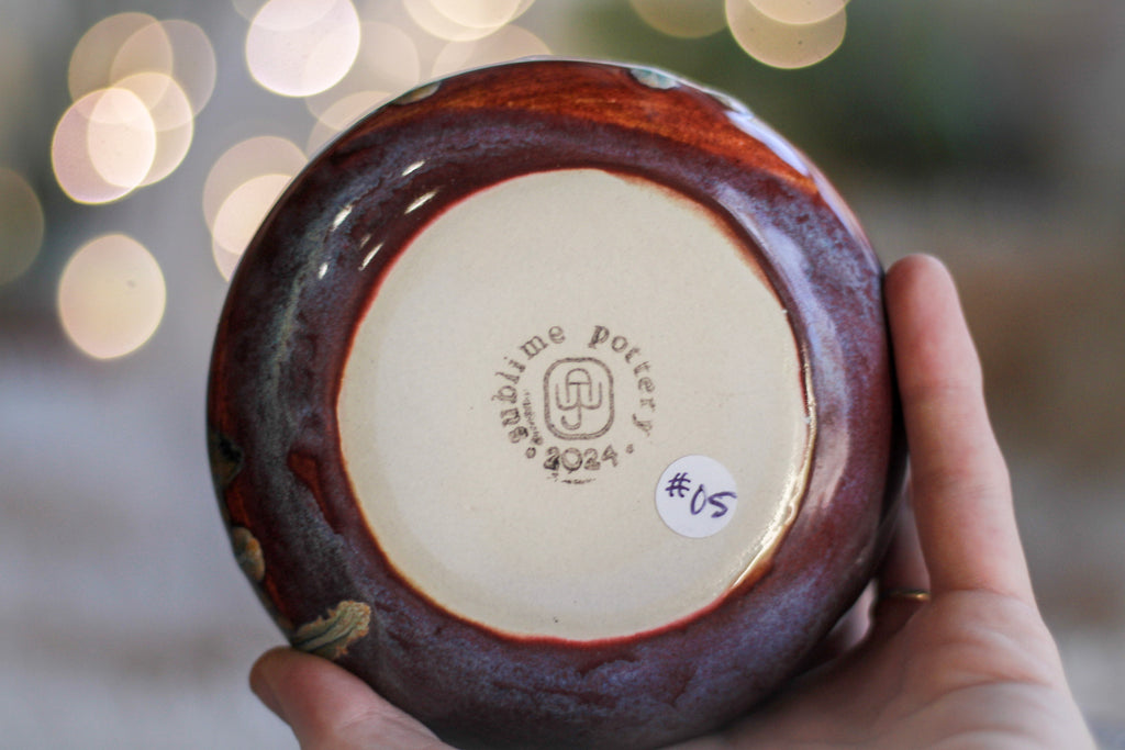 05-B Rainbow 'FLOW' Gourd Cup, 20 oz.