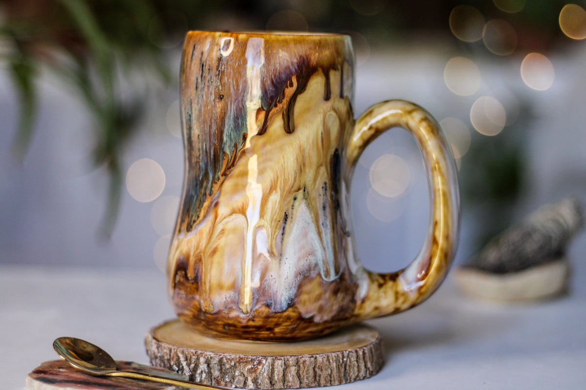 06-D Soft Earth Series Gourd Mug, 20 oz.