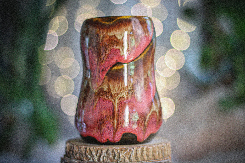 14-D Magenta Bliss Gourd Mug, 16 oz.
