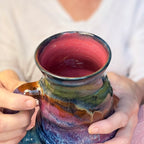 05-C Midnight Rainbow Cuddle Mug, TOP SHELF - 26 oz.