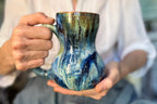 12-E Blue 'FLOW' EXPERIMENT Mug, 17 oz.