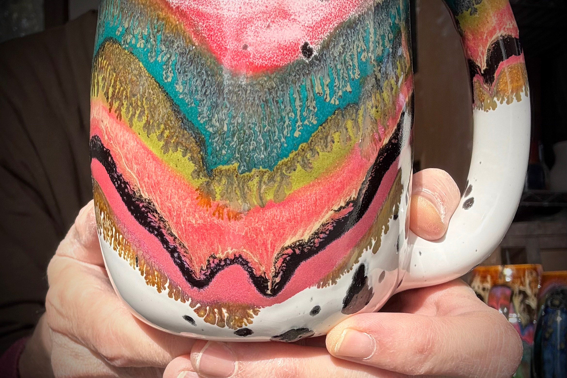 06-C Desert Rainbow Variation Mug, 19 oz. - ODDBALL, 10% off
