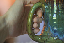 Load image into Gallery viewer, 05-E Emerald Falls Textured Divot Mug, 21 oz.
