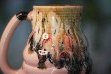 Load image into Gallery viewer, 06-E Granny's Lace Barely Flared Textured Mug, 22 oz.