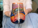 07-D Rainbow Strata Mid Mod Mug, 23 oz.