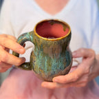 06-D Mossy Wave Gourd Mug, 20 oz.