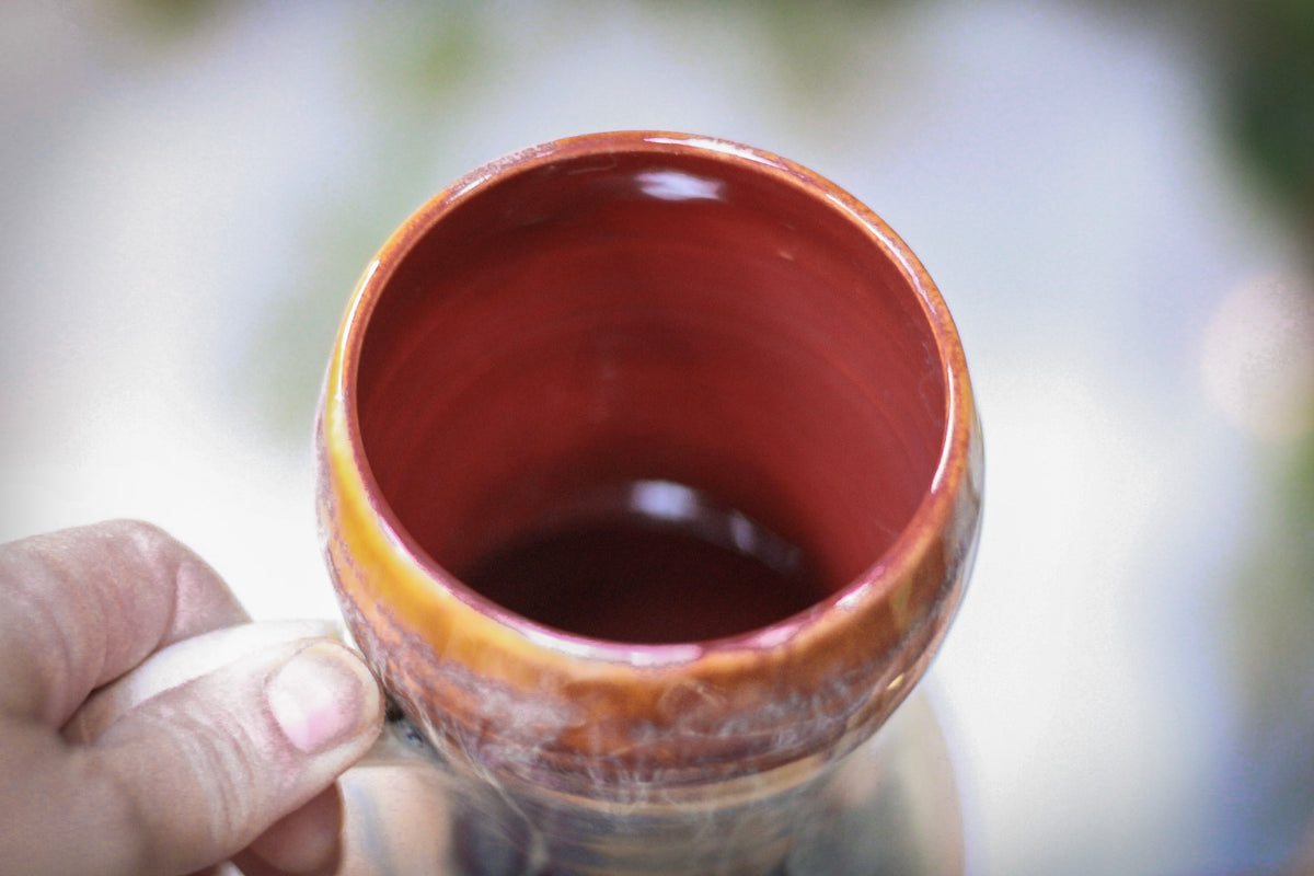 06-D New Wave Acorn Gourd Mug, 21 oz.