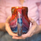 06-C Midnight Rainbow Curvy Mug, 20 oz.