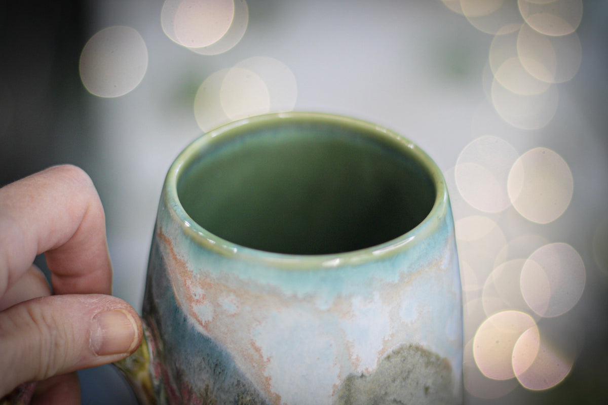 06-C Soft Earth Series EXPERIMENT Mug, 23 oz.