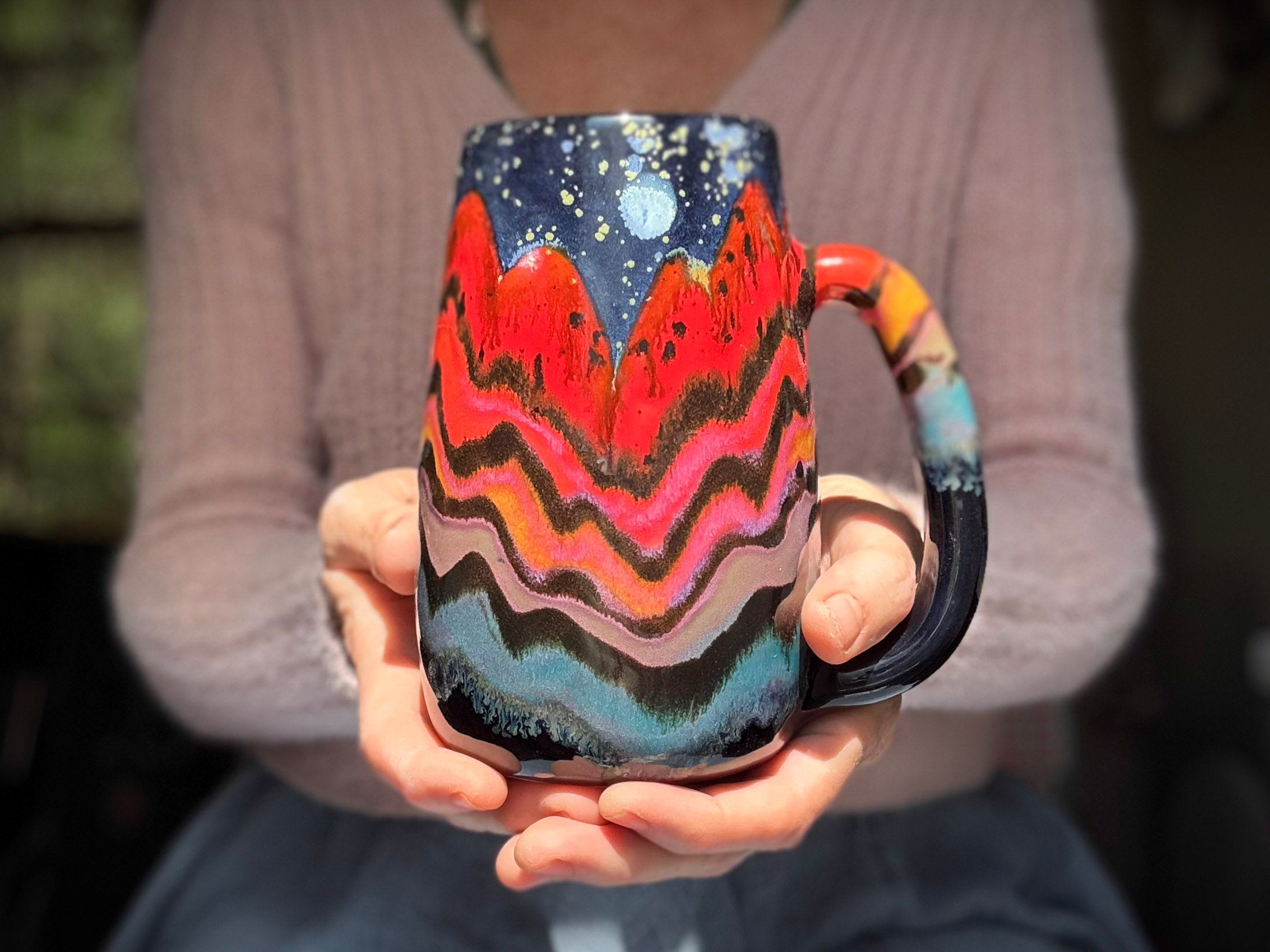 07-A Rainbow Family Variation Mug - TOP SHELF, 24 oz.