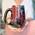 06-A Rainbow Stellar Mug, TOP SHELF - 25 oz.