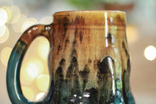 Load image into Gallery viewer, 05-D Molten Cheetah Notched Textured Divot Mug, 16 oz.