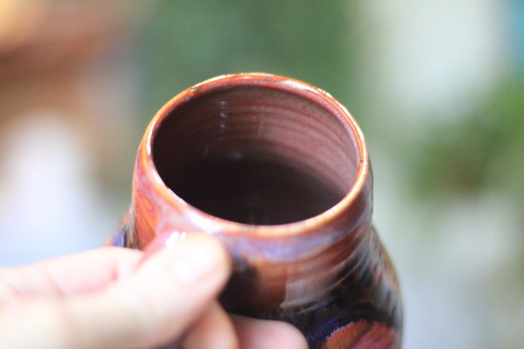 05-E Earthy Pink PROTOTYPE Textured Mug, 18 oz.
