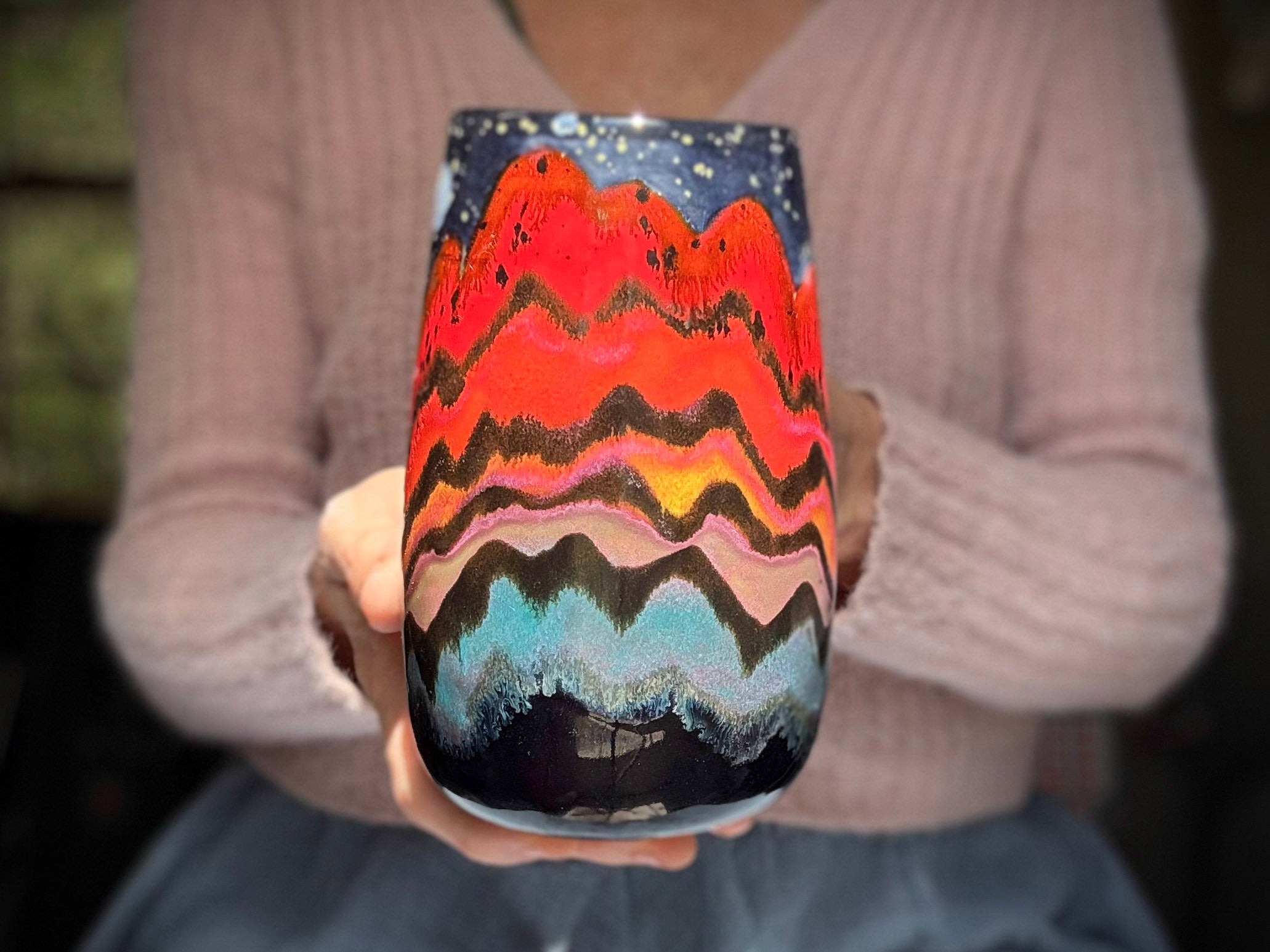07-A Rainbow Family Variation Mug - TOP SHELF, 24 oz.