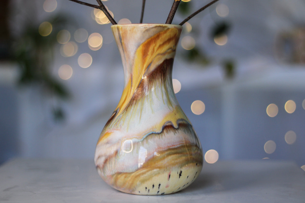 06-B Soft Earth Series PROTOTYPE Vase - MINOR MISFIT, 25 oz. - 10% off