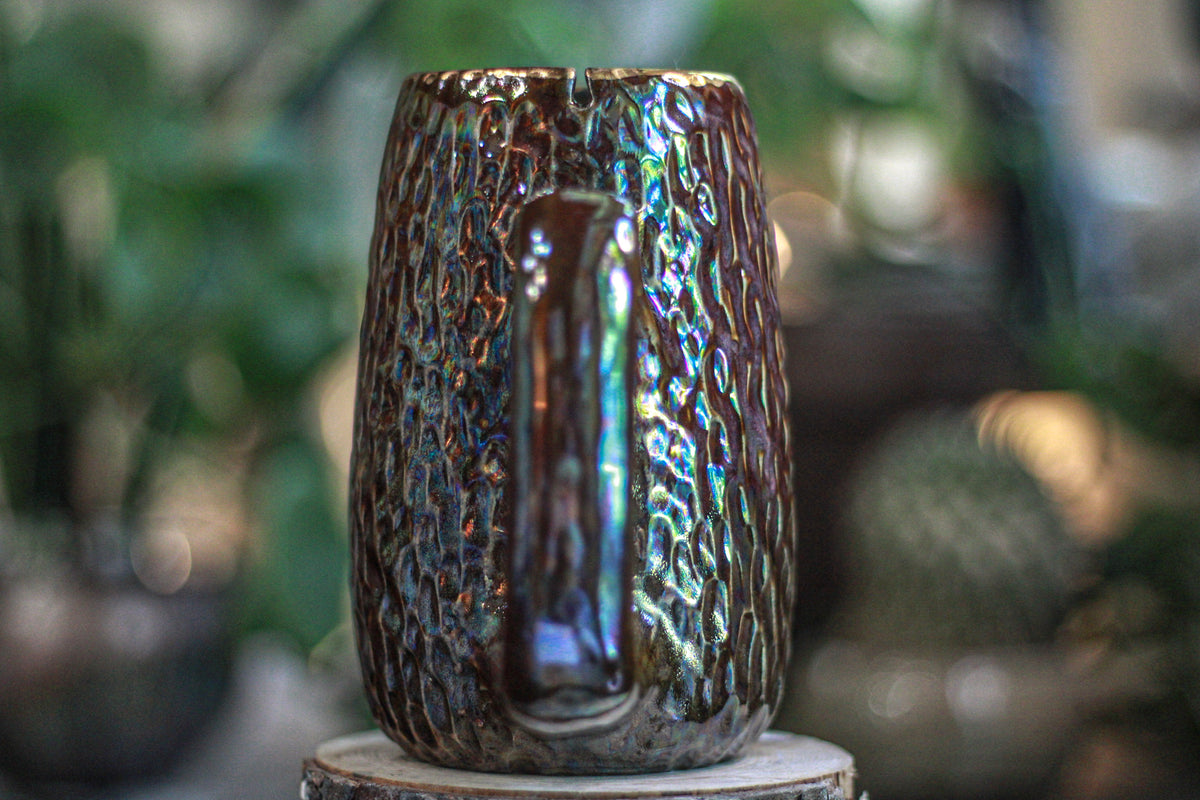 07-D PROTOTYPE Notched Textured Mug, 20 oz.