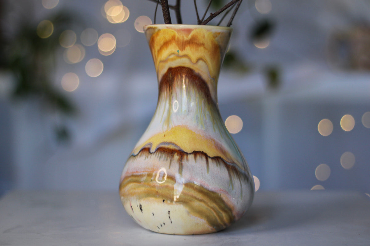 06-B Soft Earth Series PROTOTYPE Vase - MINOR MISFIT, 25 oz. - 10% off