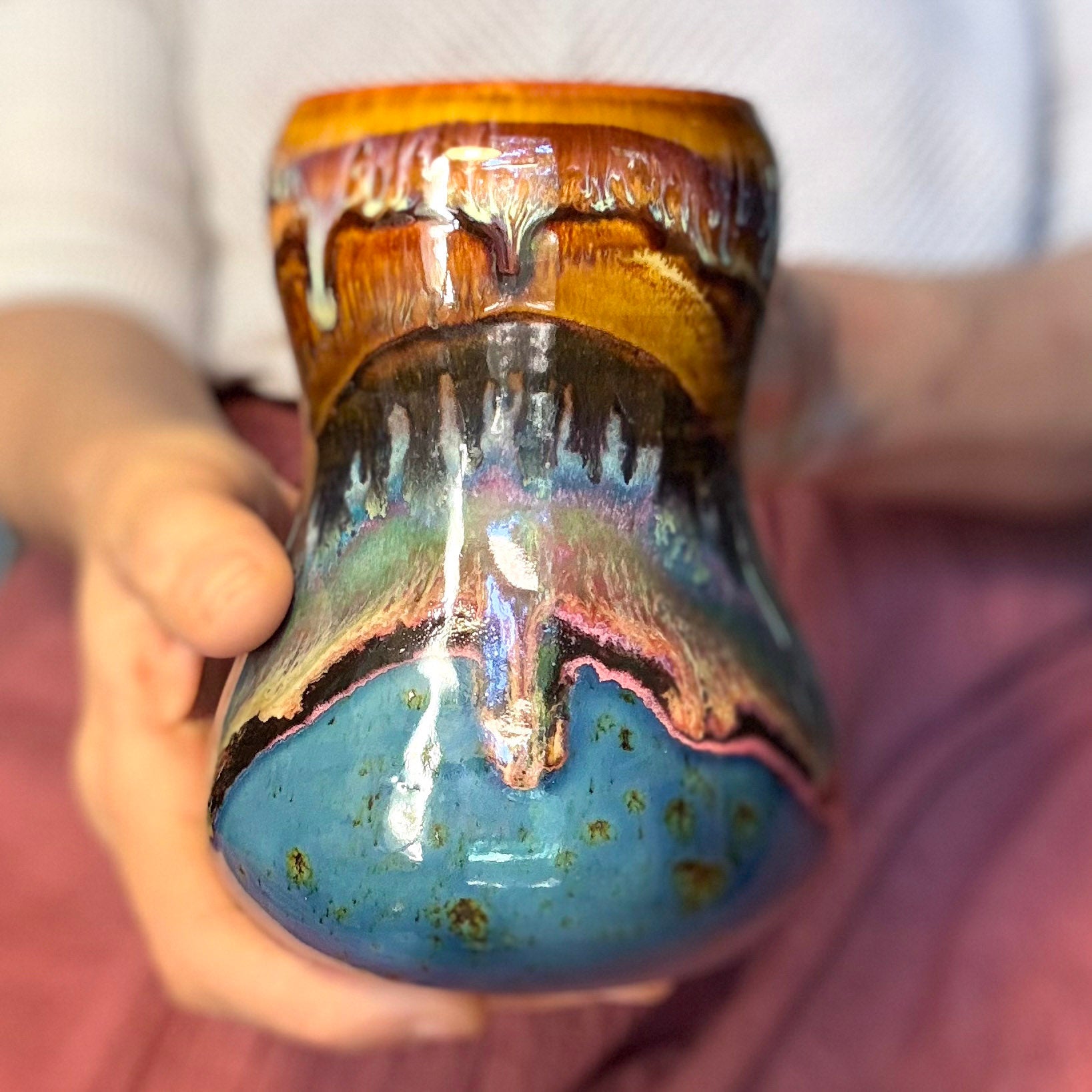 07-B New Earth Gourd Mug, 20 oz.