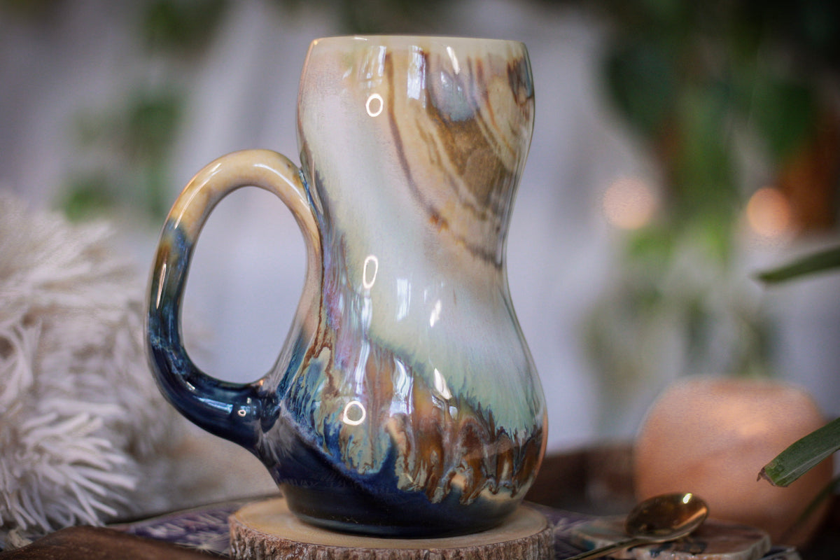 07-B EXPERIMENT Acorn Gourd Mug, 21 oz.
