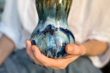Load image into Gallery viewer, 12-E Blue 'FLOW' EXPERIMENT Mug, 17 oz.