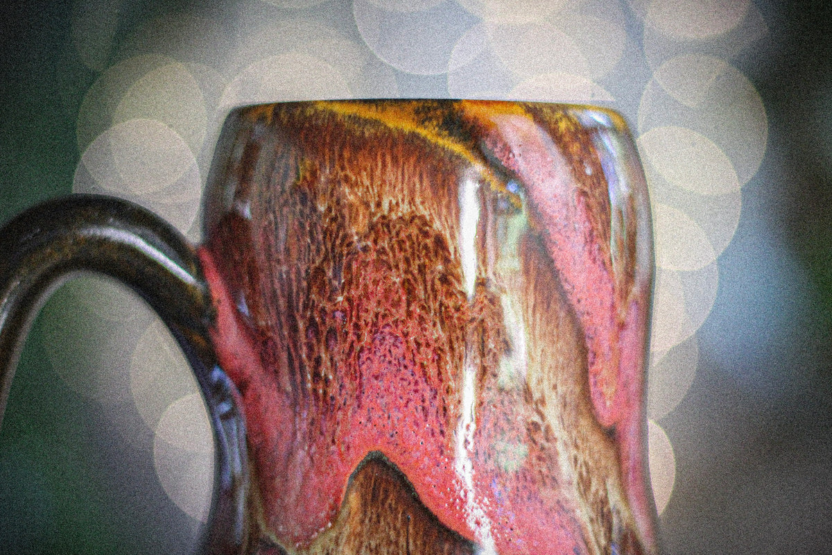 14-D Magenta Bliss Gourd Mug, 16 oz.