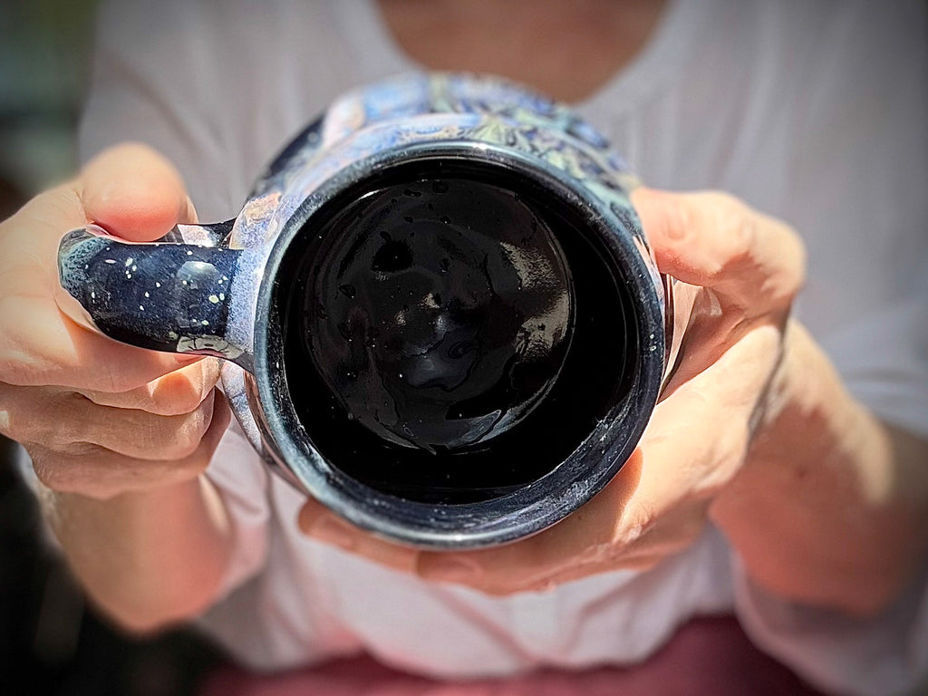 06-C Cosmic Amethyst Grotto Cuddle Mug - MINOR MISFIT, 22-23 oz - 10% off (This listing is for one mug)