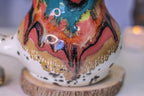 06-B Desert Rainbow Notched Acorn Gourd Mug - TOP SHELF, 25 oz.