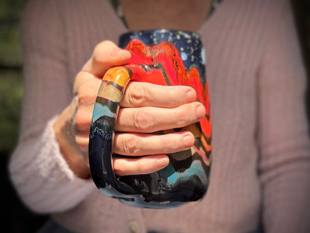 07-A Rainbow Family Variation Mug - TOP SHELF, 24 oz.