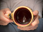 07-D Granny's Lace Gourd Mug - TOP SHELF, 20 oz.
