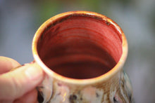 Load image into Gallery viewer, 06-E Granny's Lace Barely Flared Textured Mug, 22 oz.