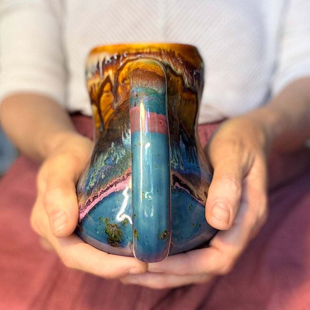 07-B New Earth Gourd Mug, 20 oz.