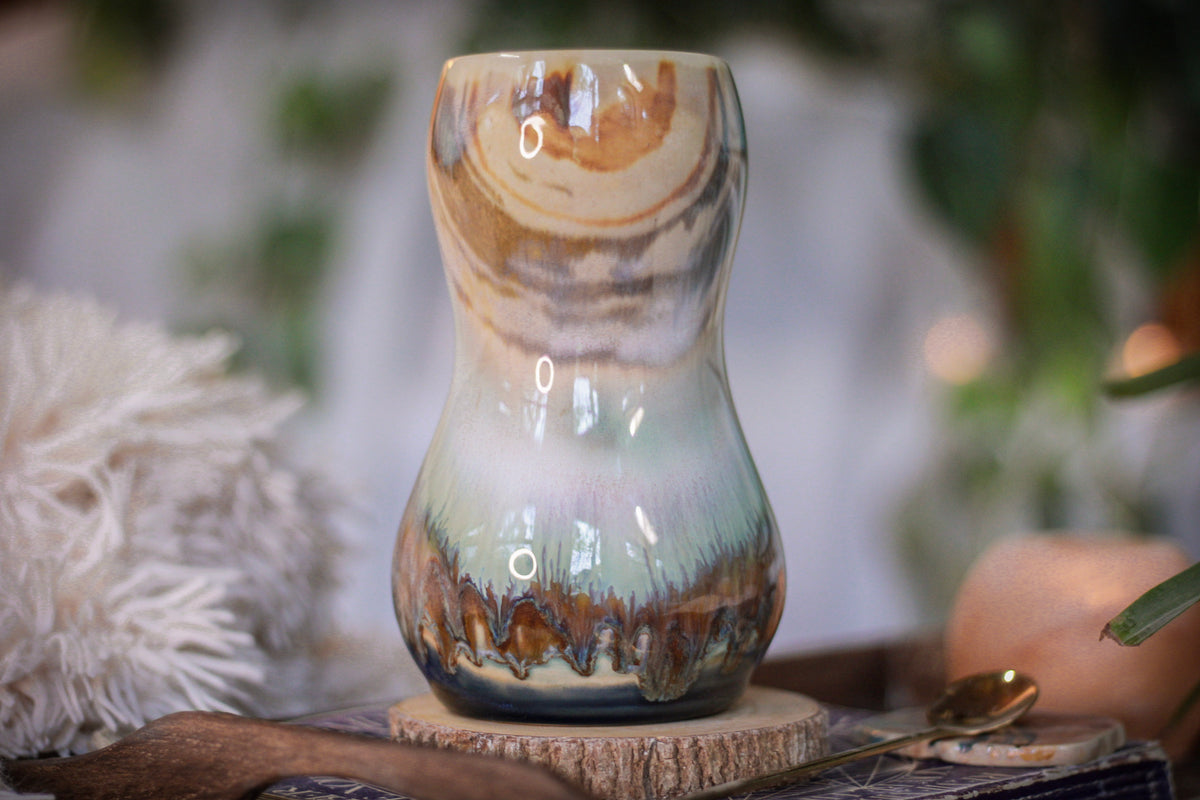 07-B EXPERIMENT Acorn Gourd Mug, 21 oz.