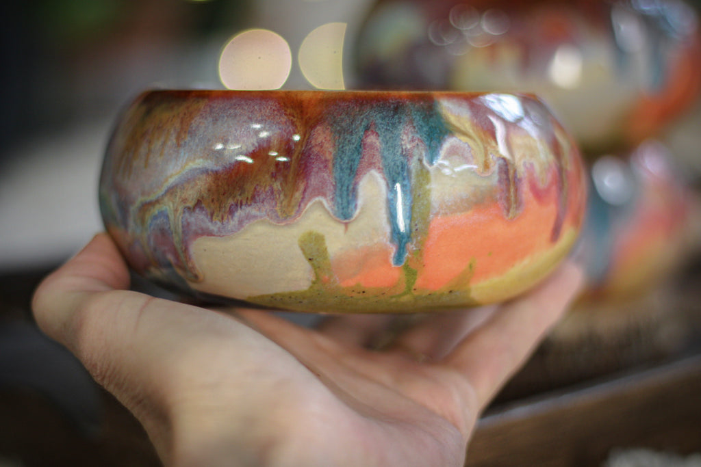 06-F Flow Bowl - MISFIT, 14 oz. - 10% off (This listing is for one bowl)