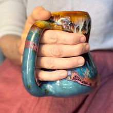 Load image into Gallery viewer, 07-B New Earth Gourd Mug, 20 oz.
