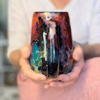 06-A Rainbow Stellar Mug, TOP SHELF - 25 oz.