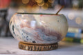 07-C Alabaster Cavern PROTOTYPE Large Bowl, 34 oz.