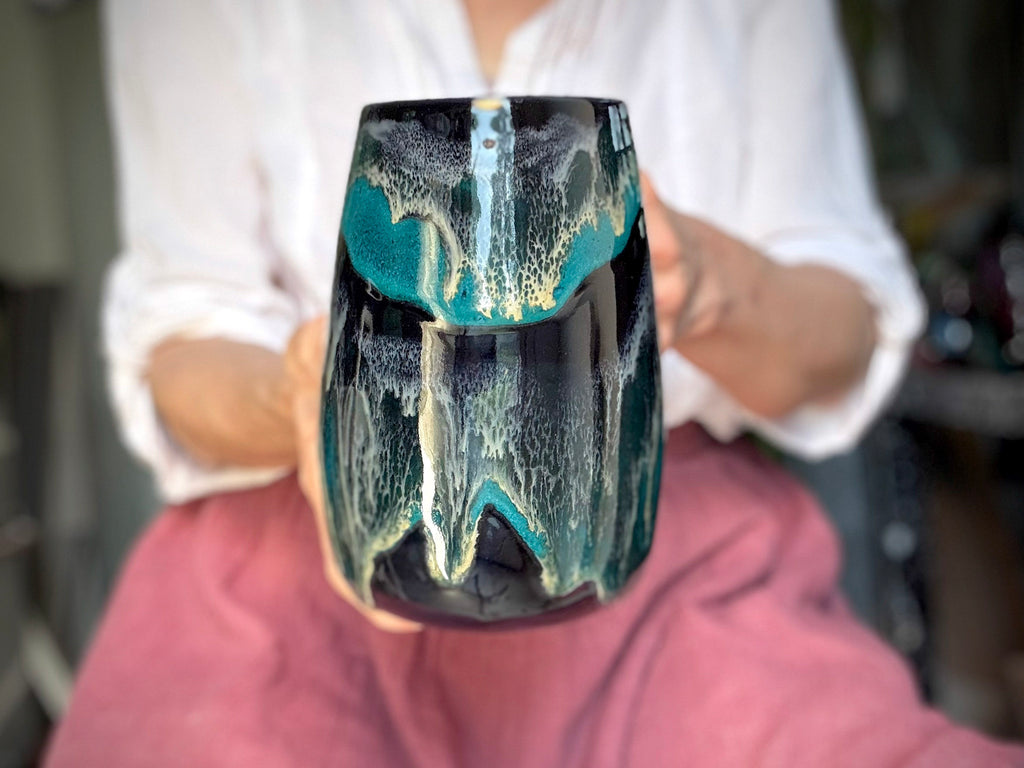 07-D Turquoise Grotto Mug, 26 oz.